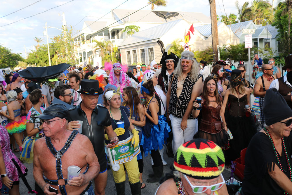 Masquerade March 2017 photo - Duval Street, Key West